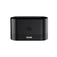 7 Color Flame Aromatherapy Machine Home Office Desk Air Humidifier(Black)