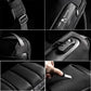 WEIXIER 9530 Men Oxford Cloth Chest Bag Anti-theft Crossbody Bag Sports Backpack(Black)