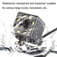 R0003 LED Fill Light External Reversing Video Camera HD  CCD Car Camera 12 Lights Camera(P System)