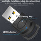 For PS4 / PS5 / PC HS-PS5101 Bluetooth 5.0 Adapter Audio Receiver Wireless Headset Transmitter(Black)