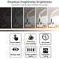 LED Intelligent Digital Display Foldable Desk Lamp, Style: Double Head Charging 3200mAh