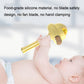 Shaking Head Stroller Fan Leafless Octopus Mute Portable Mini Fan Shaking Head Version (White)