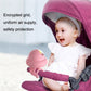 Shaking Head Stroller Fan Leafless Octopus Mute Portable Mini Fan Shaking Head Version (White)