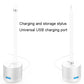 For Apple Pencil 1 USB Charging Adapter Metal Base With LED Indicator, A48 Black