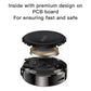 Yesido DS19 For Samsung Smart Watch Portable Charger Dual Input Port Magnetic Wireless Charger(Black)