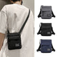 WEPOWER Men Messengers Bag Simple Outdoor Sports Small Shoulder Bag Mobile Phone Bag(Black)