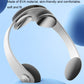 Cervical Spine Massager TENS Microcurrent Pulse Hanging Neck Massage Device(White)