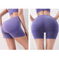 Women Fitness Sports Butt Lifting Shorts Shaping Beauty External Wear Leggings, Size: L/XL(Black)