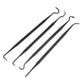 Double-end Steel Wire Pipe Brush Scratch Brush for Detailing Cleaning Welding Slag and Rust