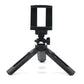 Portable Tabletop Camera Phone Tripod With Ball Head Removable Mini Selfie Tripod(Black)