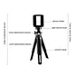 Portable Tabletop Camera Phone Tripod With Ball Head Removable Mini Selfie Tripod(Black)