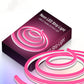 2m 5V LED Light Strip USB Flexible Neon Silicone Soft Strips Set(Pink)