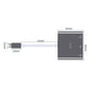 JINGHUA Z321 Multifunctional HUB Docking Station Converter, Interface: Type-C To HDMI+PD+USB