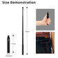aMagisn 70cm Invisible Straight Pull Selfie Stick Sports Camera Accessories, Single Rod