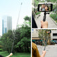 aMagisn 70cm Invisible Straight Pull Selfie Stick Sports Camera Accessories, Single Rod