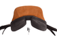 The Valencia - Polo Saddle in Dark Brown & Signature Orange