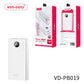 20000mAh Power Bank with Dual Built-in Cables