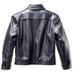 Classic Black Leather Jacket For Men