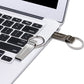 MicroDrive 4GB USB 2.0 Metal Keychain U Disk, 4GB