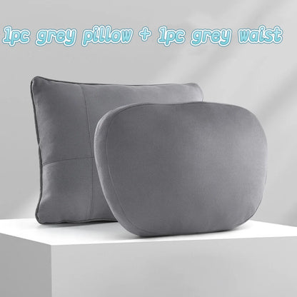 Car Neck Pillow Car Seat Headrest Pillow Auto Memory Cotton Protector Cushion for Universal Car Head Support for Gaming Chair.