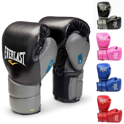 Professional Mma Boxing Gloves Unisex Muay Thai Kicking Boxing Sandbag Gym Fitness Combat Training Boxing Gear Equipment Gloves.