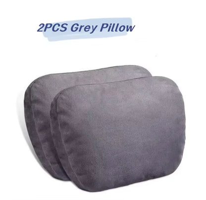 Car Neck Pillow Car Seat Headrest Pillow Auto Memory Cotton Protector Cushion for Universal Car Head Support for Gaming Chair.