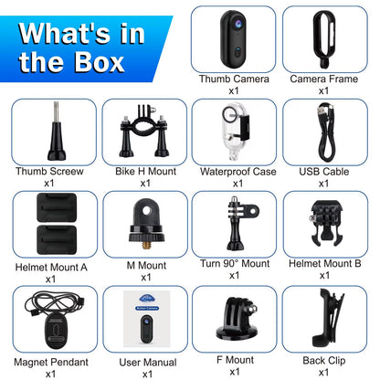 High Quality Mini Vlog 4K HD Digital Camera Wifi Wireless 128GB Pocket Body Cam Hot Selling Portable Action Cam for Sports Video