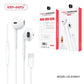 Type C Wired Earphone (VD-EAR001) White