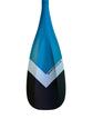 FREE BAG | 3 Piece Full Carbon Paddle Board Paddle - Blue/Pink/Black