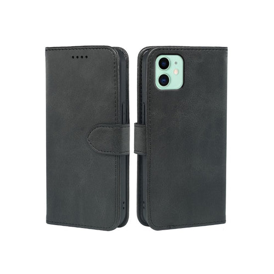 iPhone 11 Book Flip Case Leather Wallet
