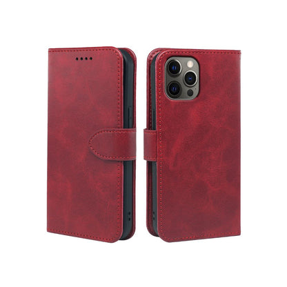 iPhone 12 Series Book Flip Leather Wallet Case with Card Holder