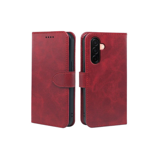 Samsung Galaxy A26 Book Flip Case Leather Wallet